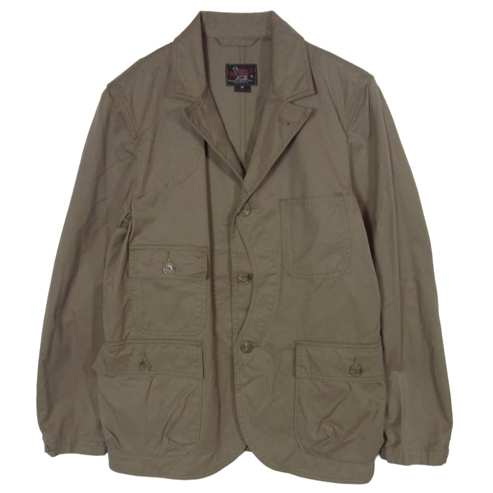 WOOLRICH ウールリッチ USA製 ガンパッチ ワークジャケット カーキ系 M【中古】