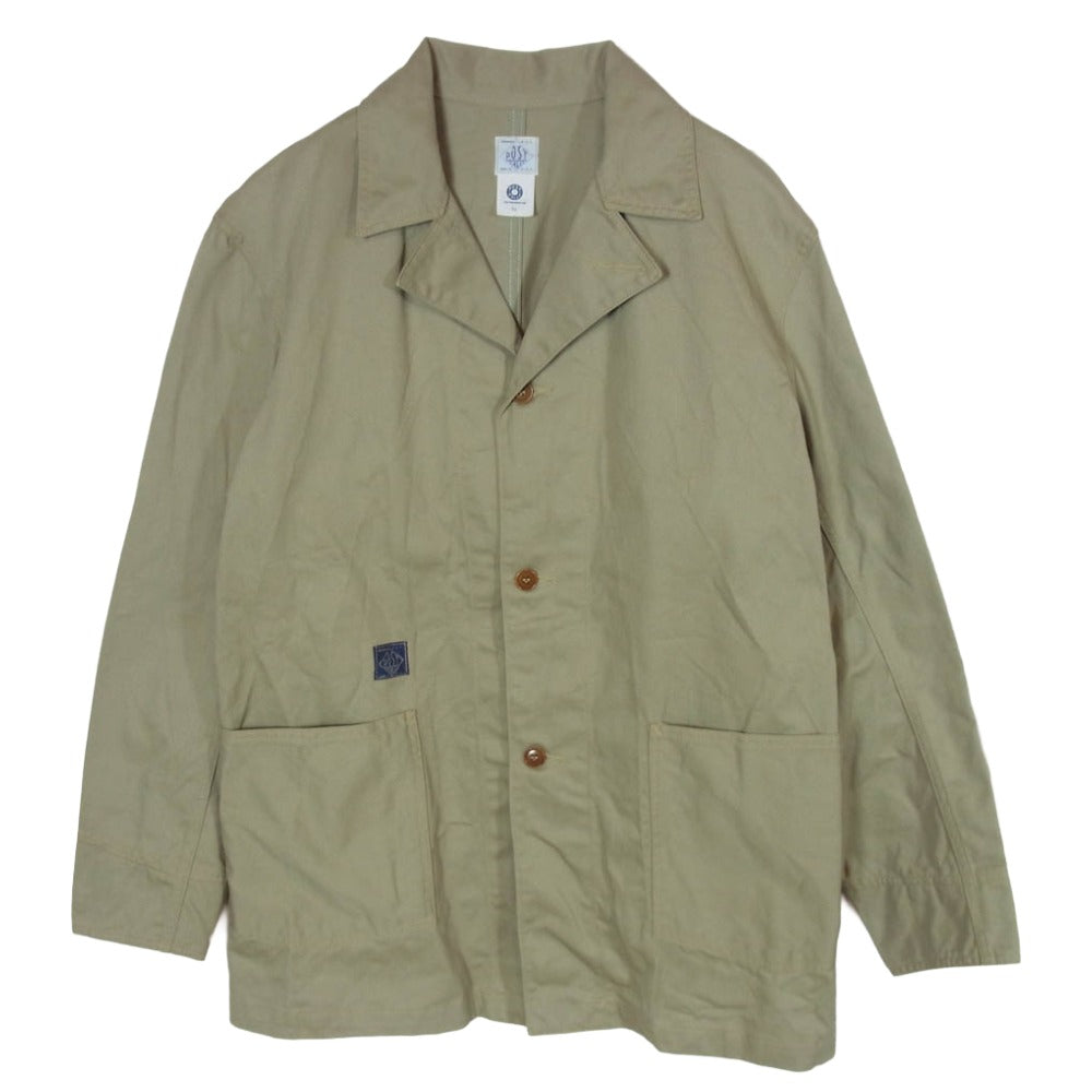 POST OVERALLS ポストオーバーオールズ OK40 カバーオール ジャケット ベージュ系 M【中古】