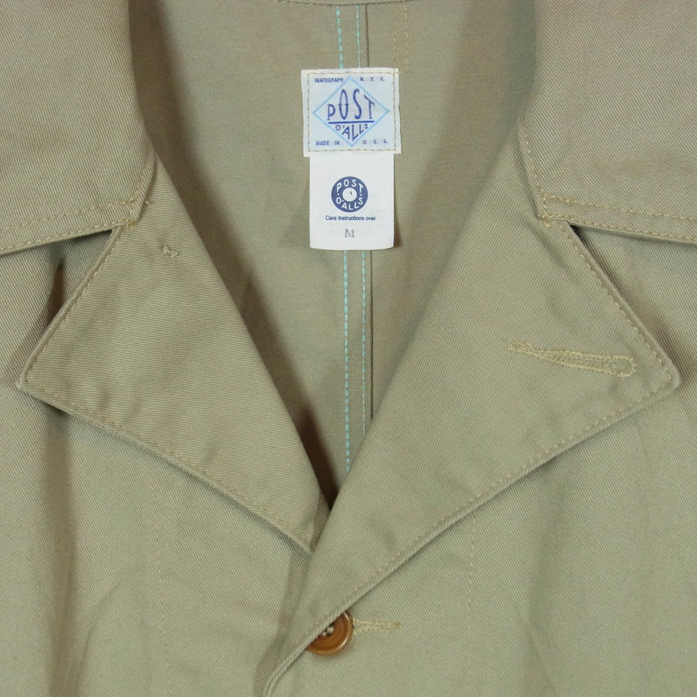 POST OVERALLS ポストオーバーオールズ OK40 カバーオール ジャケット ベージュ系 M【中古】