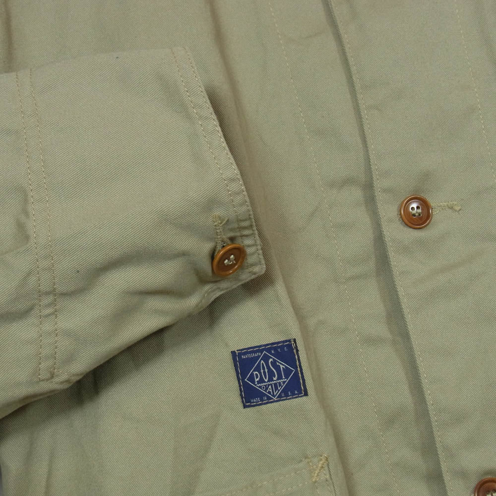 POST OVERALLS ポストオーバーオールズ OK40 カバーオール ジャケット ベージュ系 M【中古】