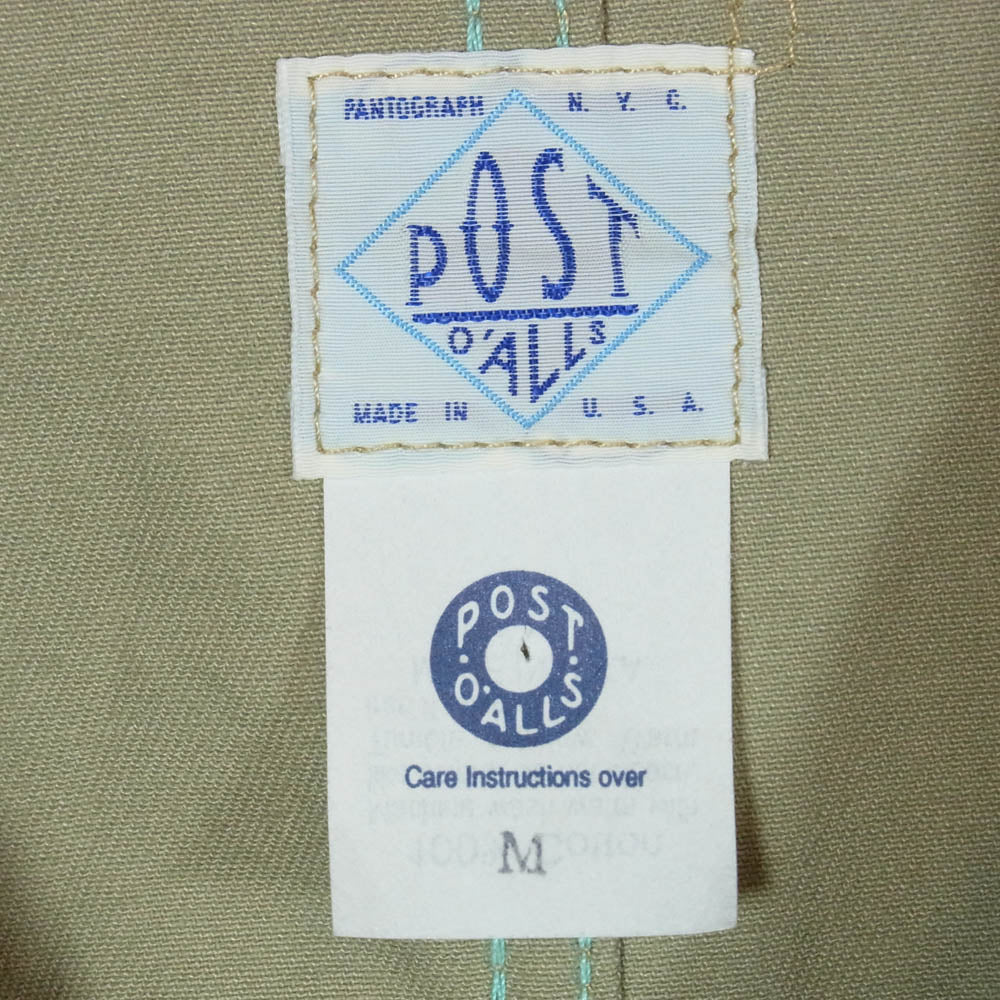 POST OVERALLS ポストオーバーオールズ OK40 カバーオール ジャケット ベージュ系 M【中古】
