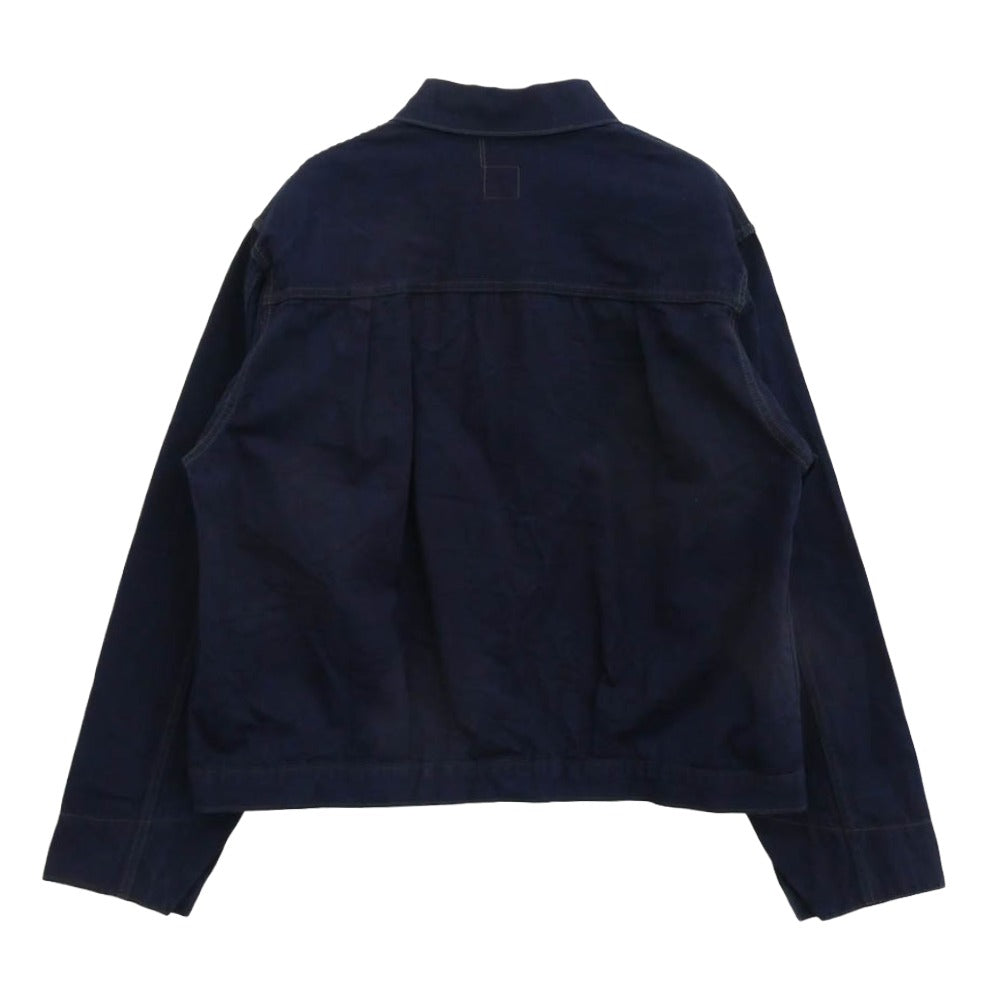 POST OVERALLS ポストオーバーオールズ EL RANCHERO 3 ショート ジャケット ネイビー系 L【中古】