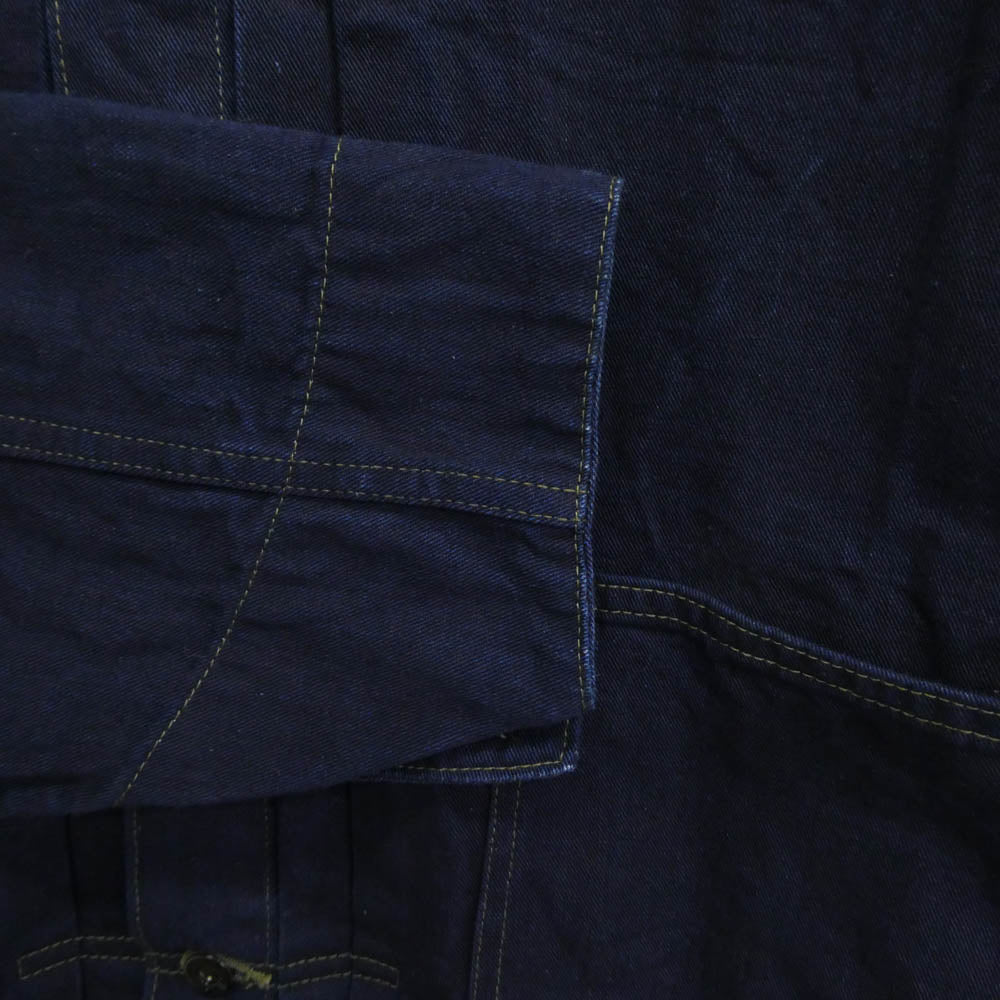 POST OVERALLS ポストオーバーオールズ EL RANCHERO 3 ショート ジャケット ネイビー系 L【中古】