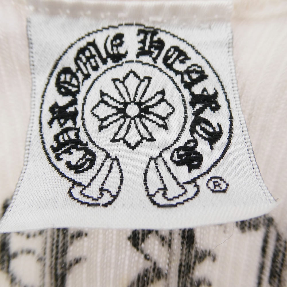 CHROME HEARTS クロムハーツ（原本無） オールド FUCK YOU ファックユー CHクロス ホースシュー タンクトップ オフホワイト系【中古】