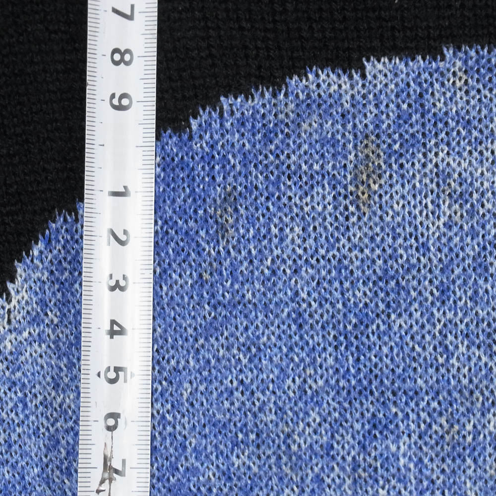 Yohji Yamamoto POUR HOMME ヨウジヤマモトプールオム 14AW HF-K19-184 スカル ニット セーター ブラック系 3【中古】