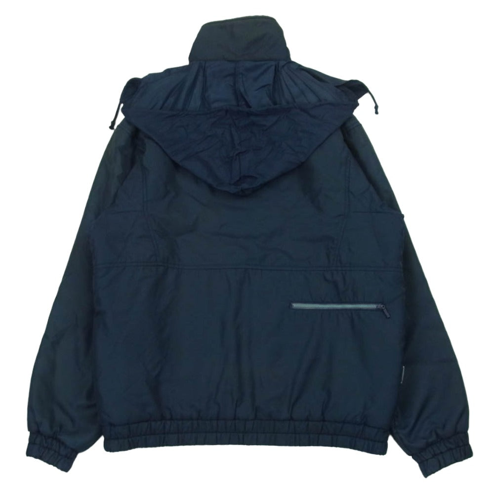 adidas アディダス ACB-740 80S デサント製 CLUB ADIDAS 中綿 ナイロン ジャケット ネイビー系 90-4【中古】