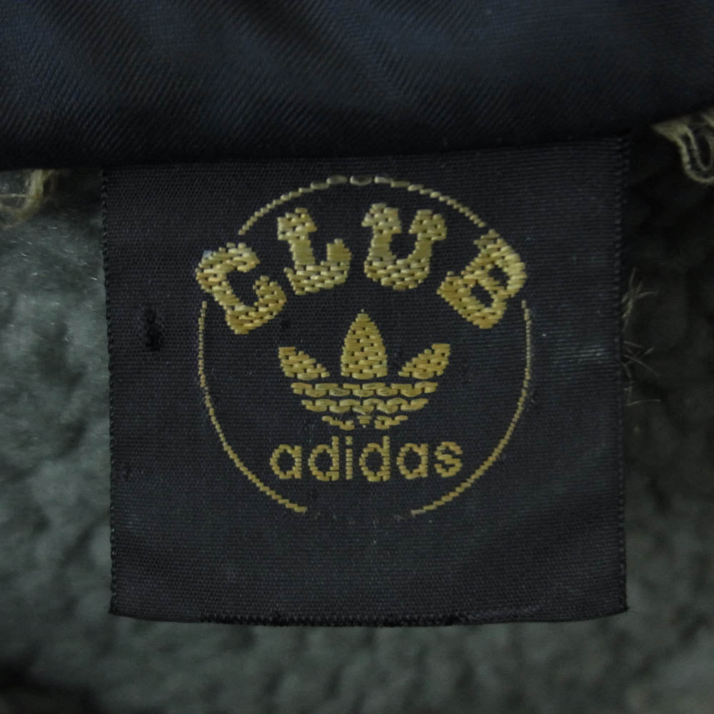 adidas アディダス ACB-740 80S デサント製 CLUB ADIDAS 中綿 ナイロン ジャケット ネイビー系 90-4【中古】