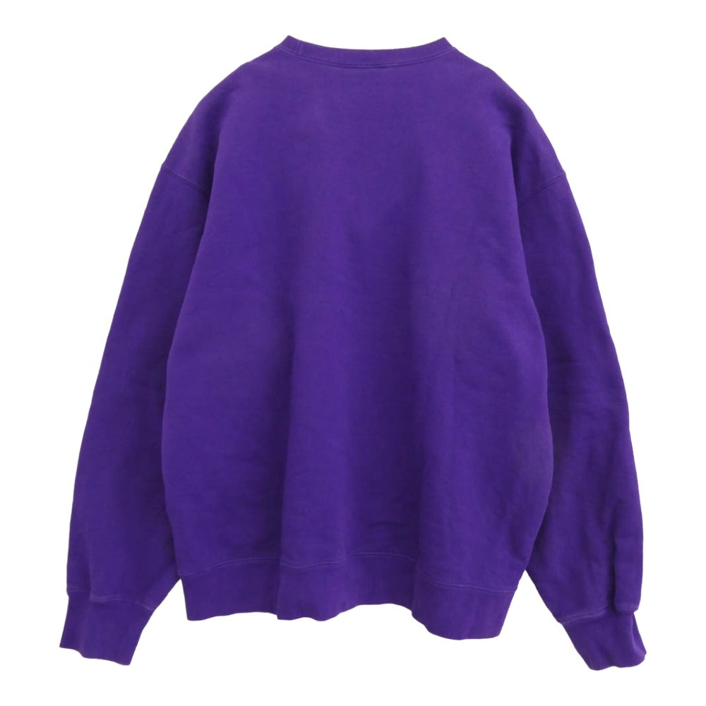 Supreme シュプリーム Small Box Crewneck スモール ボックス ロゴ クルーネック スウェット パープル系 XL【中古】