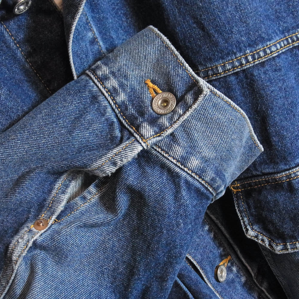 doublet ダブレット 23AW 23AW13BL174 CUT OFF OVERSIZED DENIM JACKET カット オフ デニム ジャケット インディゴブルー系 S【中古】