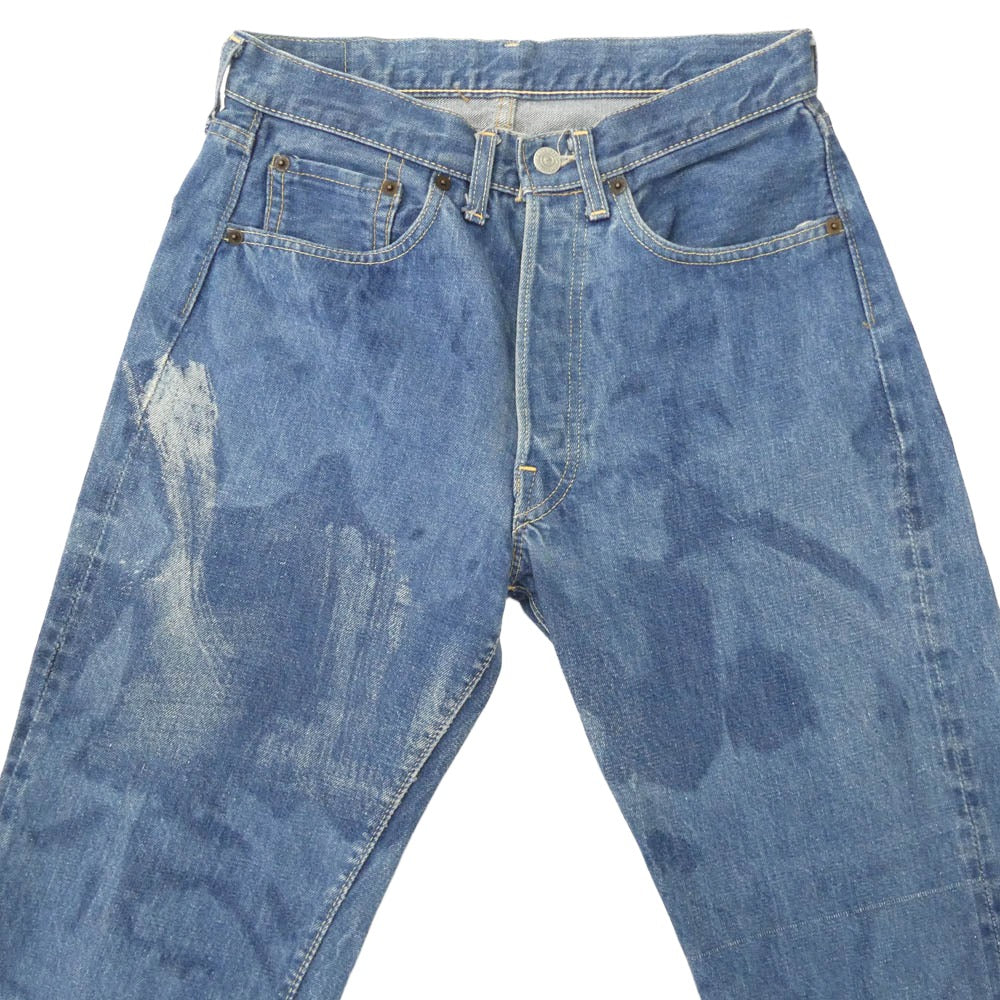 Levi's リーバイス 60s VINTAGE ヴィンテージ 501 BIGE S-TYPE 裏刻印J デニム パンツ インディゴブルー系 W31 L30【中古】