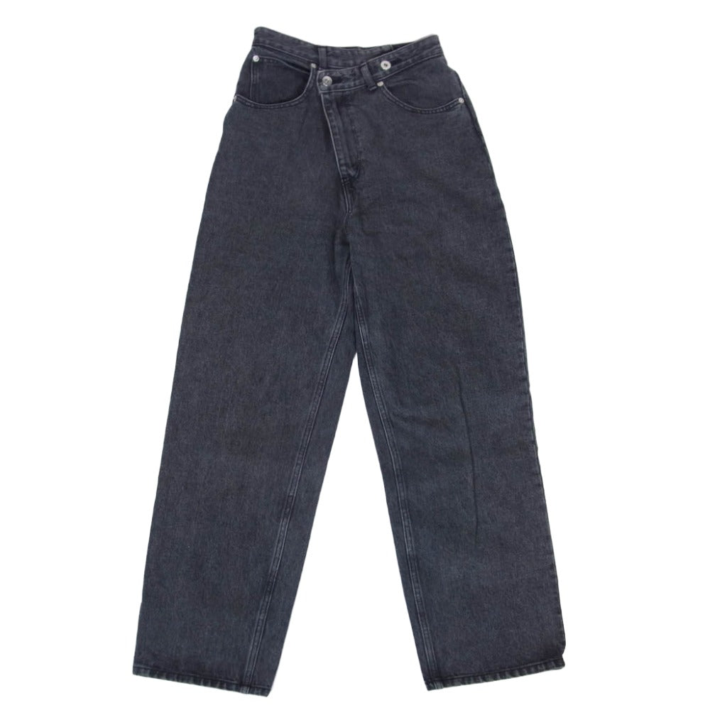 MAISON SPECIAL メゾンスペシャル 21221465108 High Waist Cocoon Denim Pants ハイウエスト コクーン デニム パンツ ブラック系 38【中古】