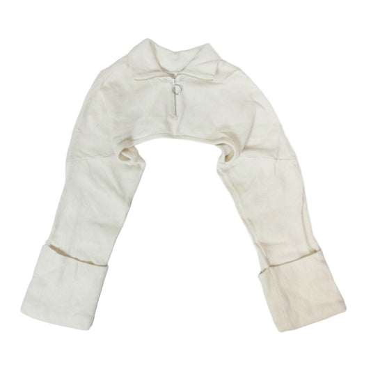 MAISON SPECIAL メゾンスペシャル 21222365501 ビッグスリーブ ボレロ ニット トップ オフホワイト系 FREE【中古】