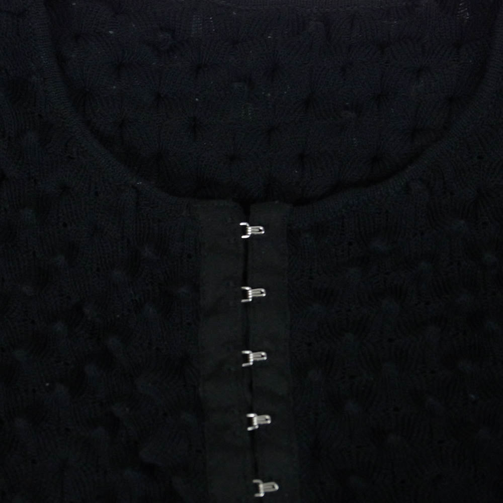 MAISON SPECIAL メゾンスペシャル 21222365303 Togetoge Knit Tops トゲトゲ ニット トップス カーディガン ブラック系 FREE【中古】