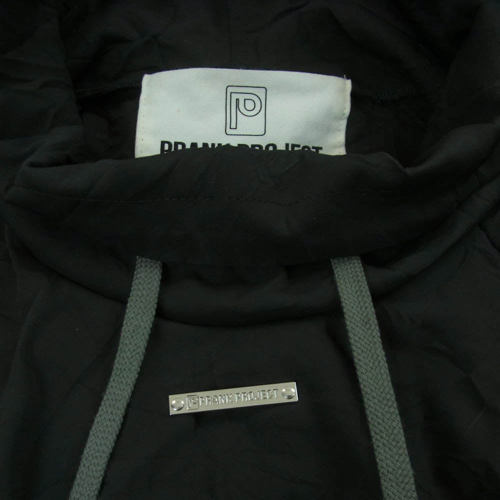 プランクプロジェクト 31241415402 Washed Over Hoodie ロゴプレート ウォッシュ加工 フーディー パーカー ダークグレー系 FREE【中古】