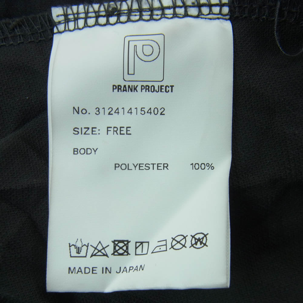 プランクプロジェクト 31241415402 Washed Over Hoodie ロゴプレート ウォッシュ加工 フーディー パーカー ダークグレー系 FREE【中古】