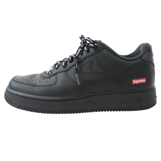Supreme シュプリーム CU9225-001 AIR FORCE 1 LOW エアフォース 1 ロー スニーカー ローカット シューズ ブラック系 26cm【中古】