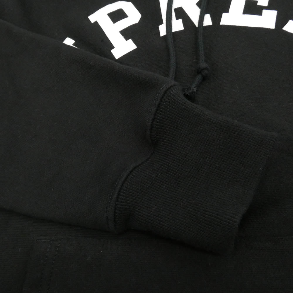 Supreme シュプリーム 25SS Hooded Sweatshirt フロント アーチロゴ フーデッド スウェット パーカー フーディー ブラック系 M【中古】