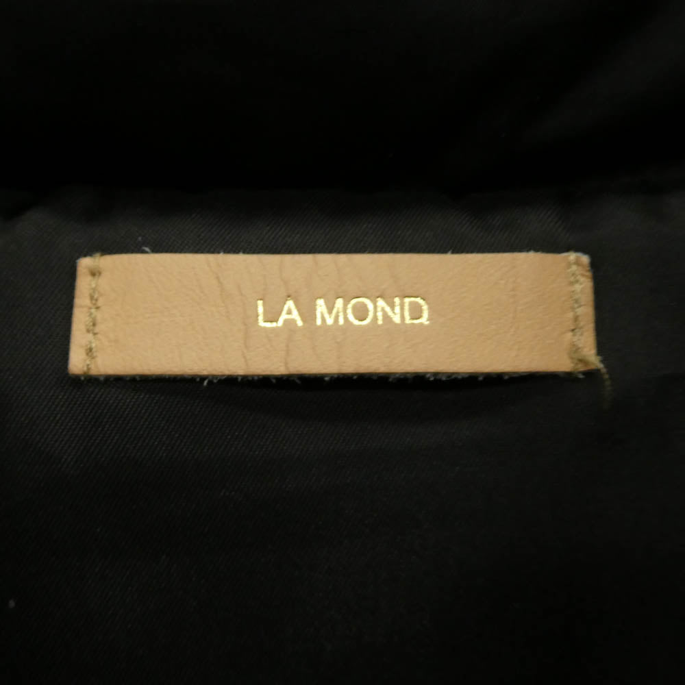 LAMOND. ラモンド LM-O-133 STAND DOWN VEST スタンド ダウン ベスト ブラック系 3【中古】