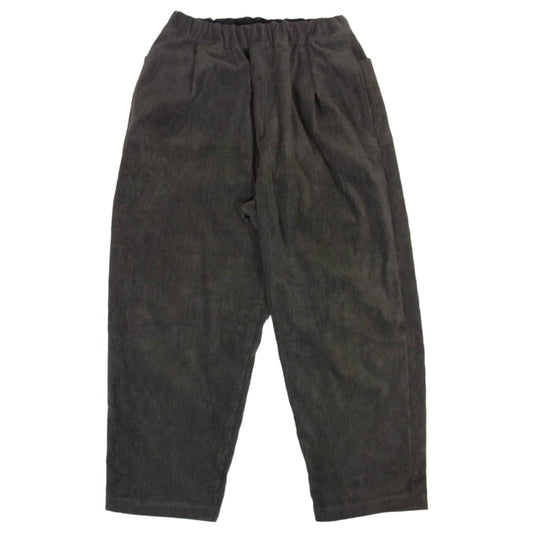STILL BY HAND スティルバイハンド 25AW PT03253 Corduroy easy pants コーデュロイ イージーパンツ グレー系 46【中古】