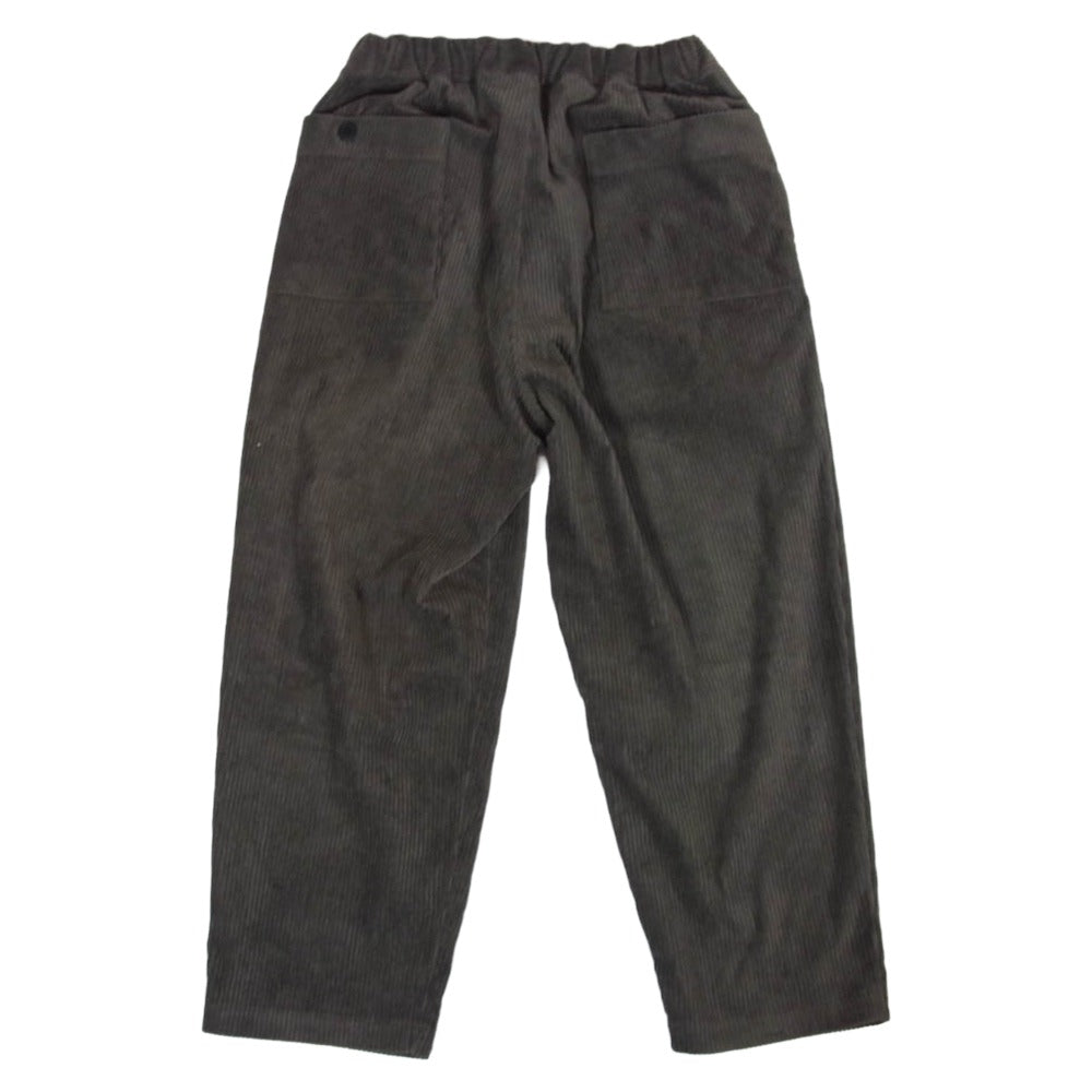 STILL BY HAND スティルバイハンド 25AW PT03253 Corduroy easy pants コーデュロイ イージーパンツ グレー系 46【中古】