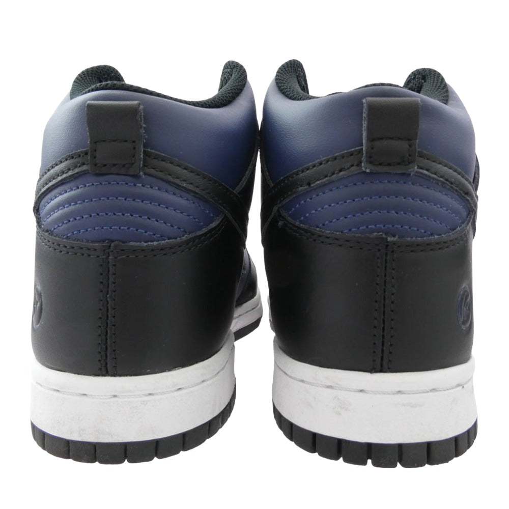 NIKE ナイキ DJ0383-400 FRAGMENT DESIGN Dunk High Tokyo ダンク ハイ 東京 ハイカット スニーカー シューズ ネイビー系 26cm【中古】