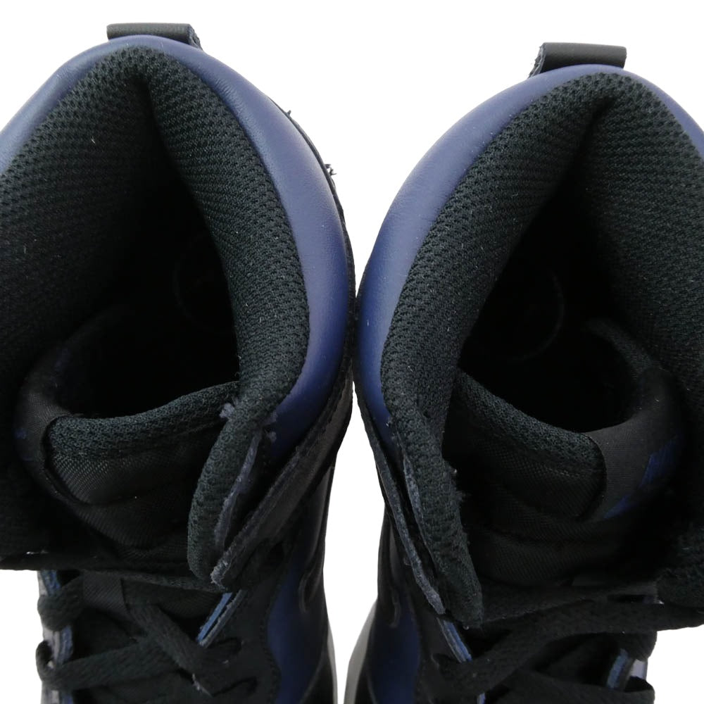 NIKE ナイキ DJ0383-400 FRAGMENT DESIGN Dunk High Tokyo ダンク ハイ 東京 ハイカット スニーカー シューズ ネイビー系 26cm【中古】