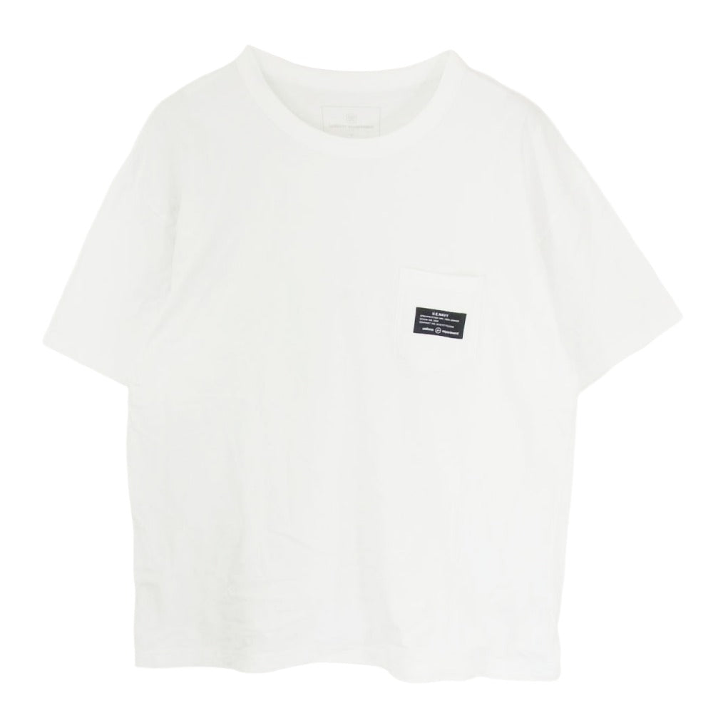 uniform experiment ユニフォームエクスペリメント 20SS UE-200071 MIL POCKET TEE ユニフォームエクスペリメント ミル ポケット 半袖 Tシャツ ホワイト系 4【中古】
