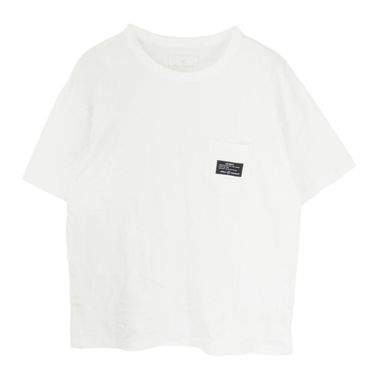 uniform experiment ユニフォームエクスペリメント 20SS UE-200071 MIL POCKET TEE ユニフォームエクスペリメント ミル ポケット 半袖 Tシャツ ホワイト系 4【中古】