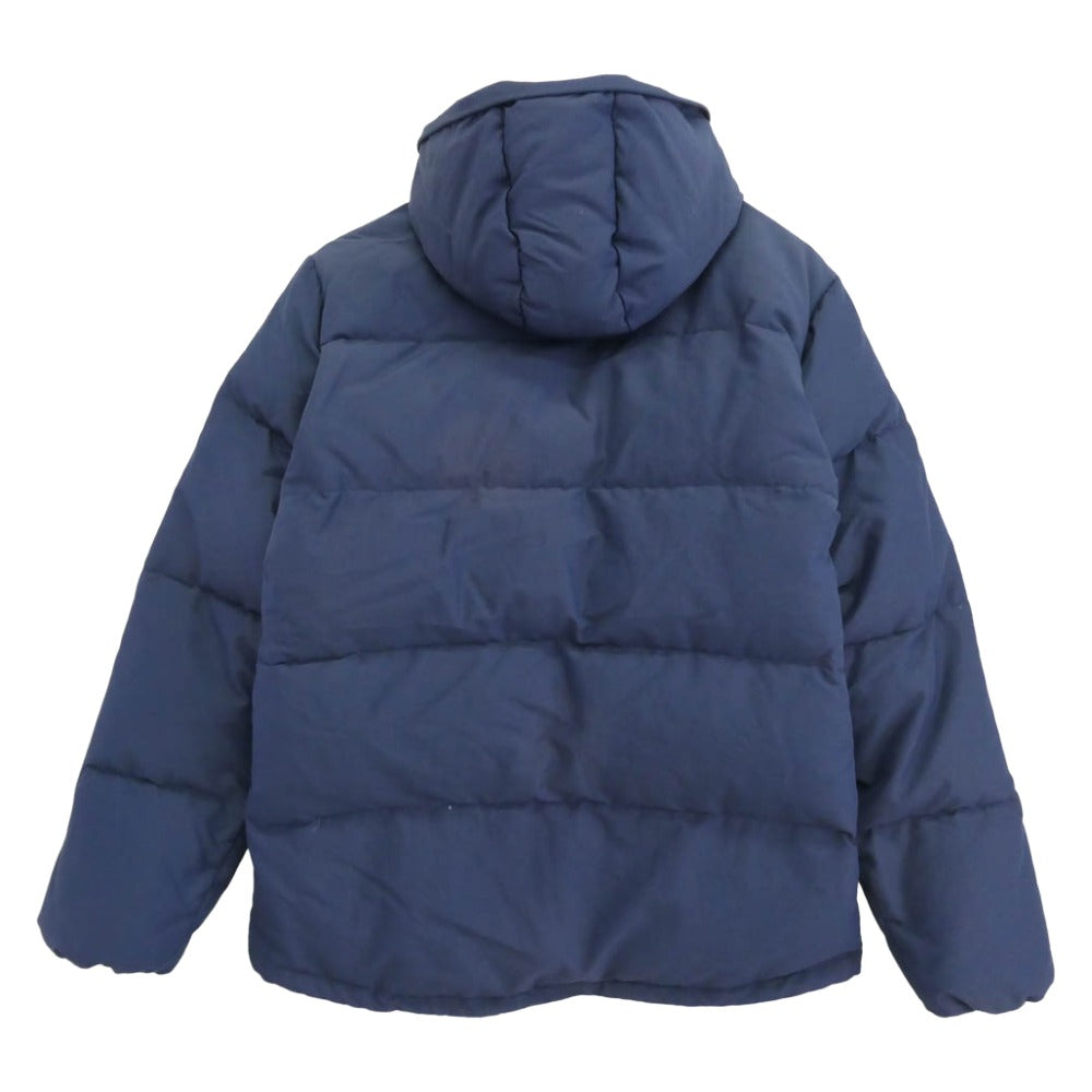 ロイアル DW19 ジップアップ フーディー ダウン ジャケット ネイビー系 XL【中古】
