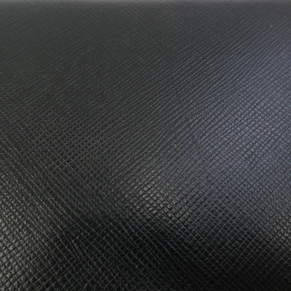 エルイーディーバイツ ラウンドファスナー レザー ロングウォレット 長財布 ブラック系【中古】