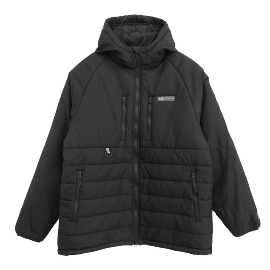 NEW ERA ニューエラ インサレーティッド フィールドジャケット Angler Collection THERMOLITE 中綿 フーデッド ジャケット ブラック系 XL【中古】