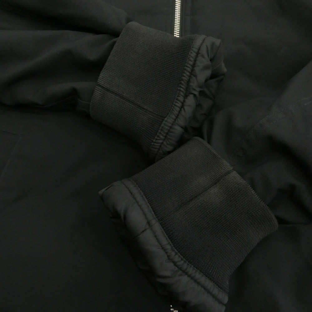 ARMANI EXCHANGE アルマーニエクスチェンジ 6HZB52 ZNG1Z バックロゴ ボンバージャケット 中綿ブルゾン ブラック系 XL【中古】