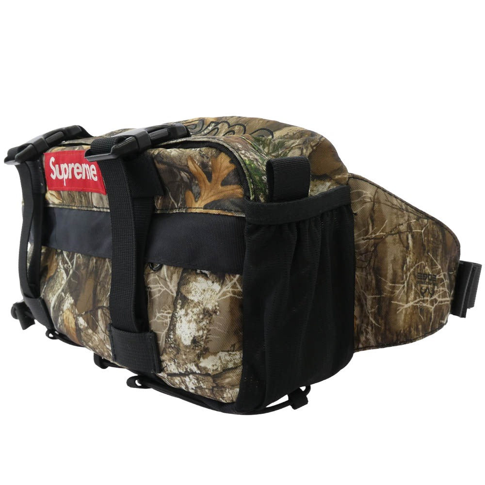 Supreme シュプリーム 19AW WAIST BAG REAL TREE CAMO ボックスロゴ