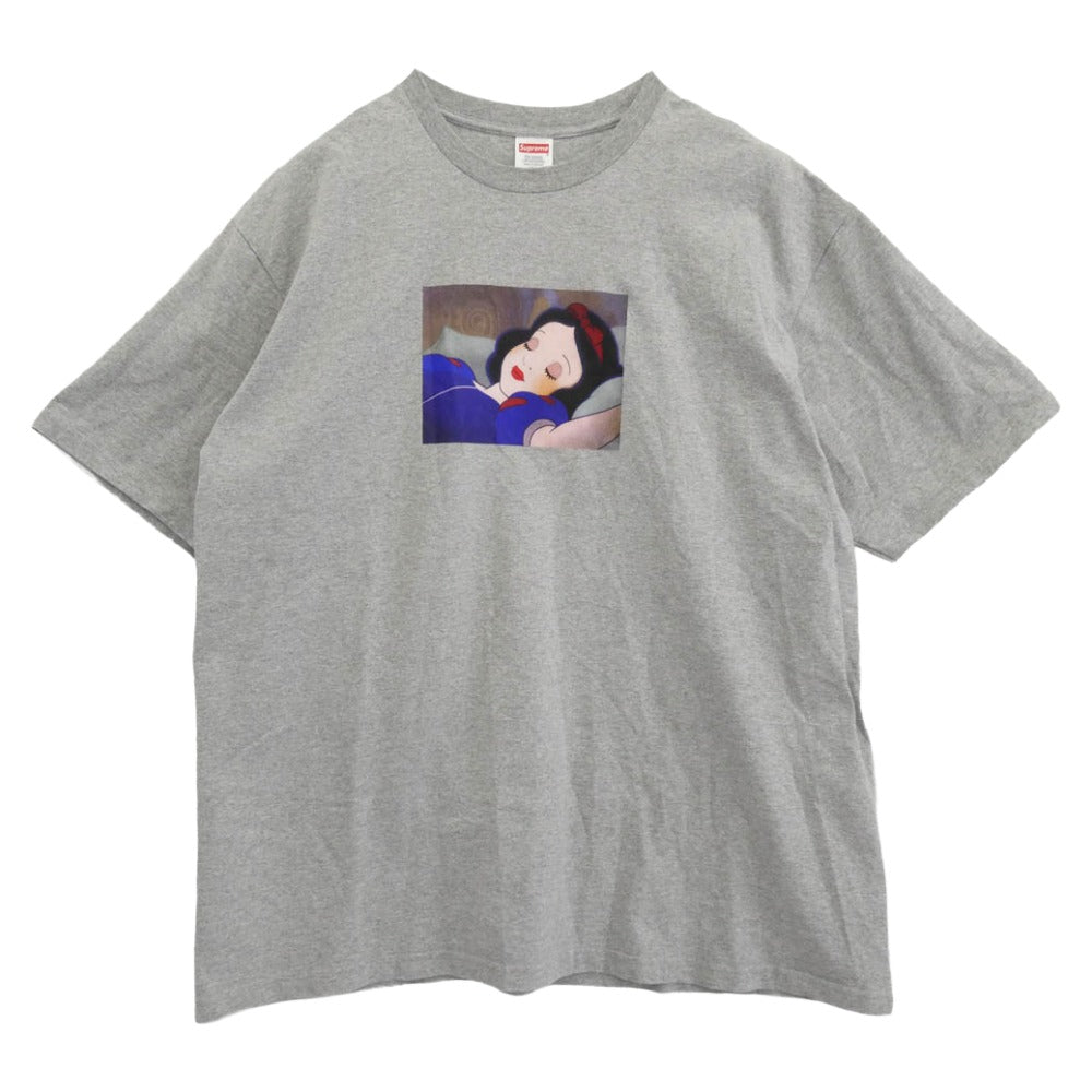 Supreme シュプリーム 24AW Snow White Tee スノーホワイト 白雪姫 半袖 Tシャツ グレー系 XXL【中古】