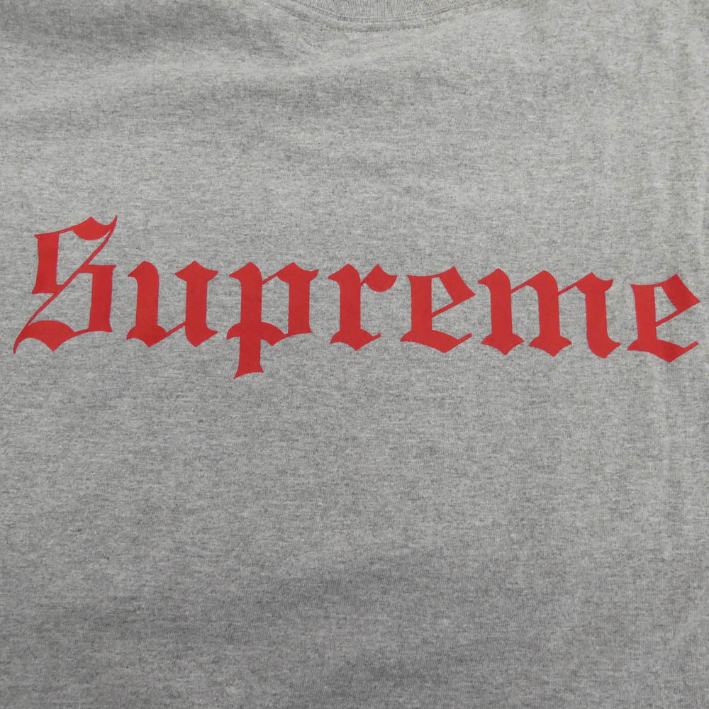 Supreme シュプリーム 24AW Snow White Tee スノーホワイト 白雪姫 半袖 Tシャツ グレー系 XXL【中古】