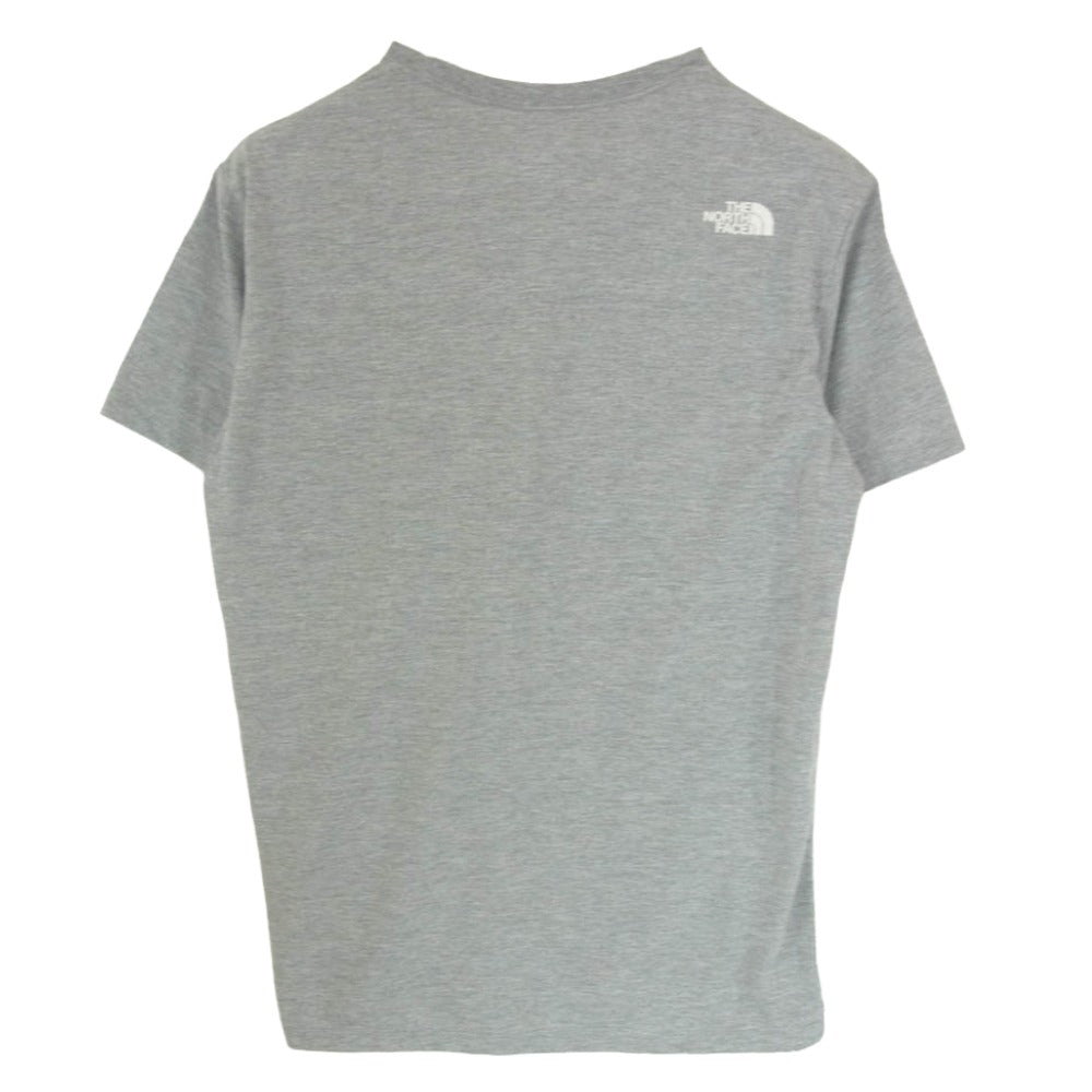 THE NORTH FACE ノースフェイス NT11867 EXPLORE TEE エクスプローラー ロゴ プリント ランニング Tシャツ 半袖カットソー グレー系 M【中古】