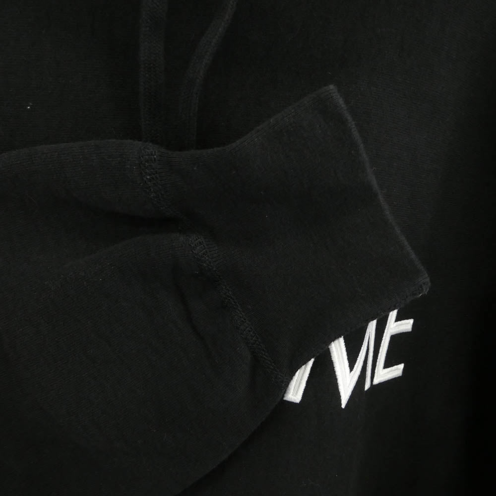 Supreme シュプリーム 22AW Capital Hooded Sweatshirt キャピタル フーデッド スウェットシャツ ロゴ フーディー パーカー ブラック系 M【中古】