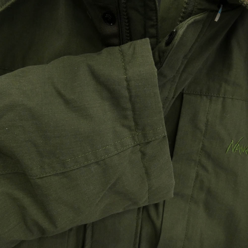 NANGA ナンガ 23A1I000016 HINOC TAKIBI DOWN JACKET フード着脱可 2way ヒノック タキビ ダウン ジャケット カーキ系 M【中古】