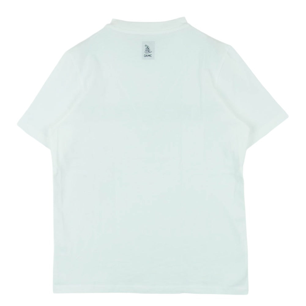 OAMC オーエーエムシー I023615 Pandaemonium Tee 半袖 Tシャツ カットソー ポルトガル製 ホワイト系 XS【中古】