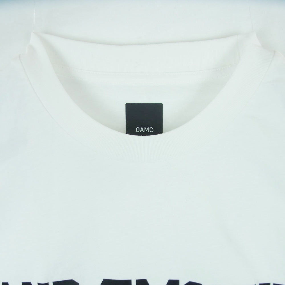 OAMC オーエーエムシー I023615 Pandaemonium Tee 半袖 Tシャツ カットソー ポルトガル製 ホワイト系 XS【中古】