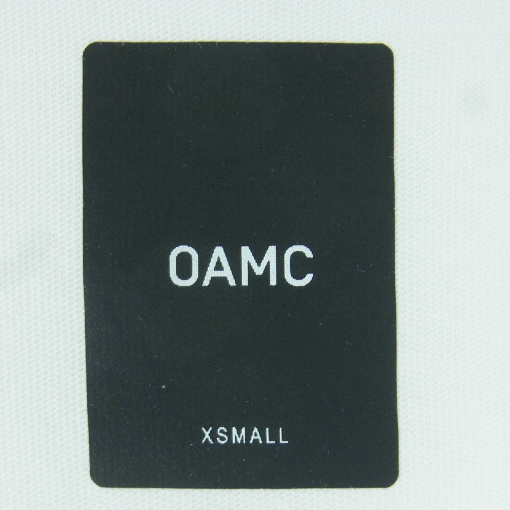 OAMC オーエーエムシー I023615 Pandaemonium Tee 半袖 Tシャツ カットソー ポルトガル製 ホワイト系 XS【中古】