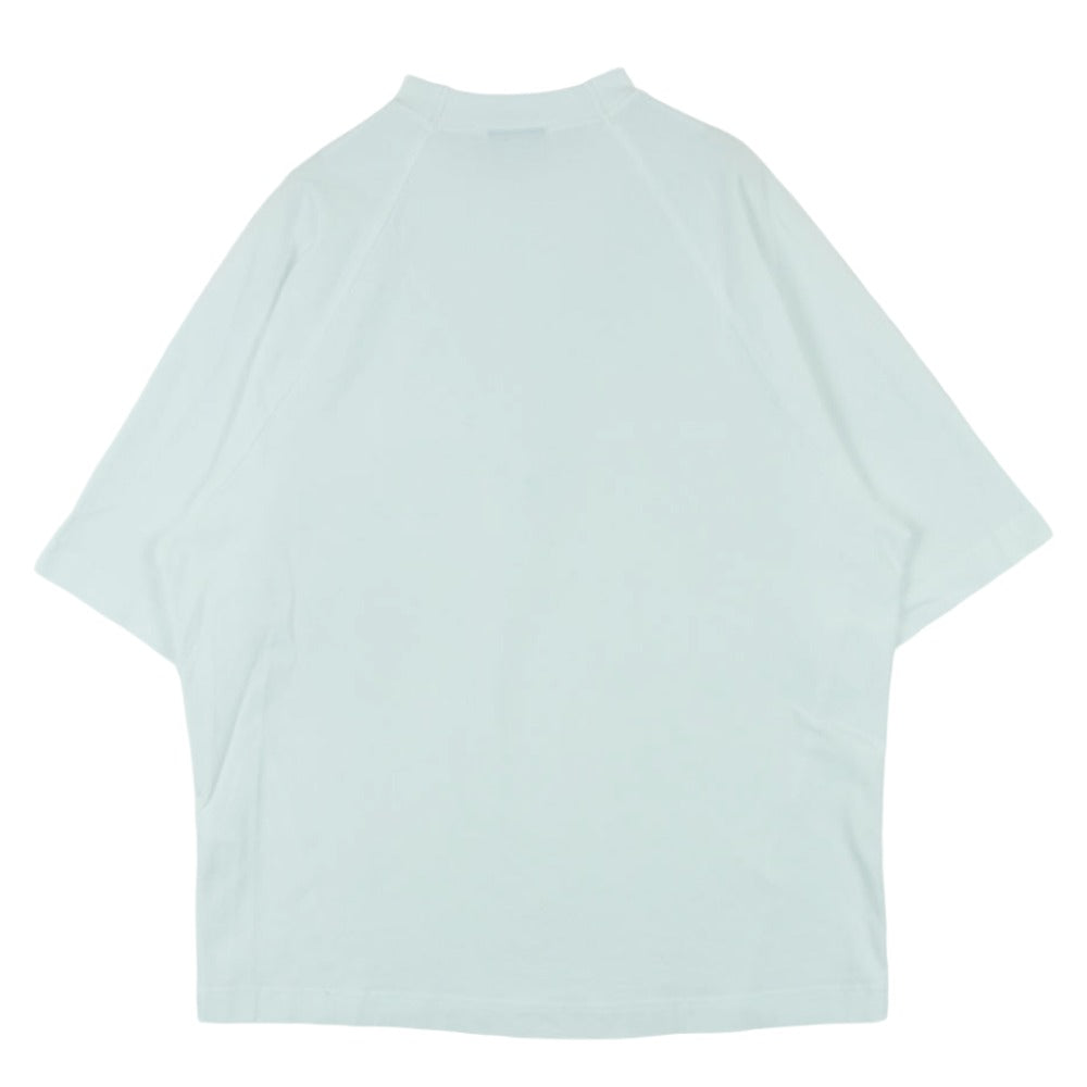 ジャックムス ロゴ プリント 半袖 Tシャツ カットソー ポルトガル製 ホワイト系 XS【中古】