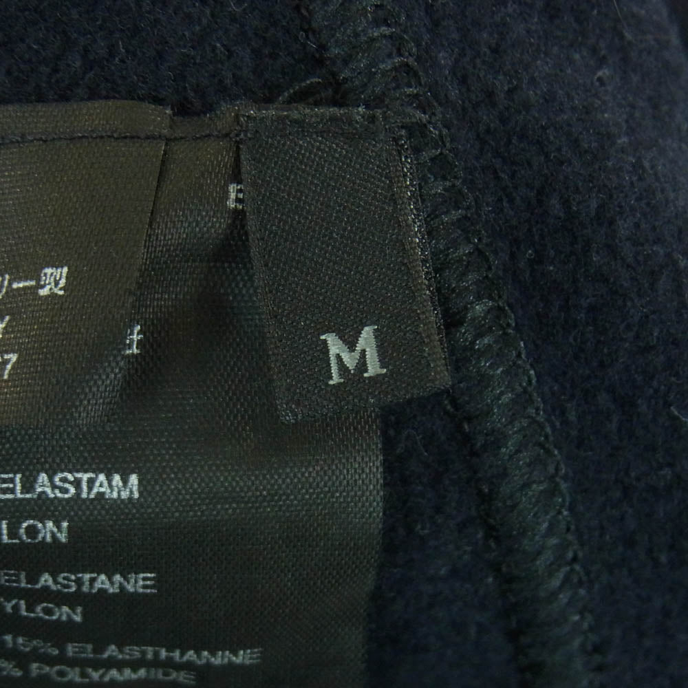 PRADA SPORTS プラダスポーツ 裏地フリース ハーフジップ 長袖 カットソー スウェット トレーナー ブラック系 M【中古】