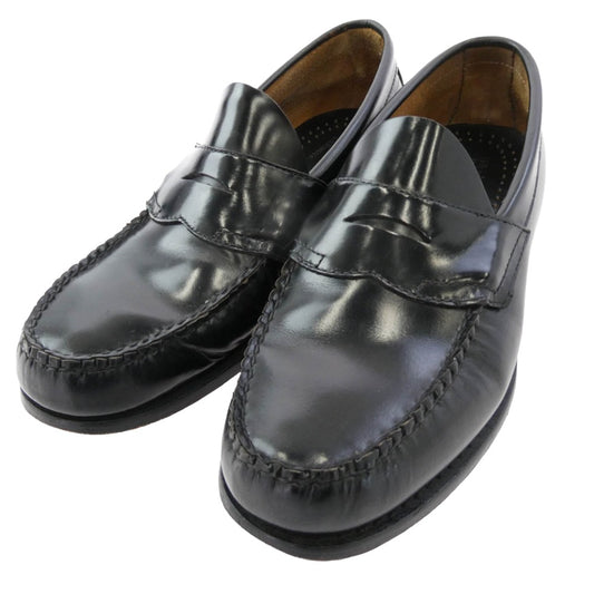 G.H.BASS & COMPANY ジーエイチバス LOGAN Weejuns ペニー ローファー シューズ ブラック ブラック系 7D【中古】