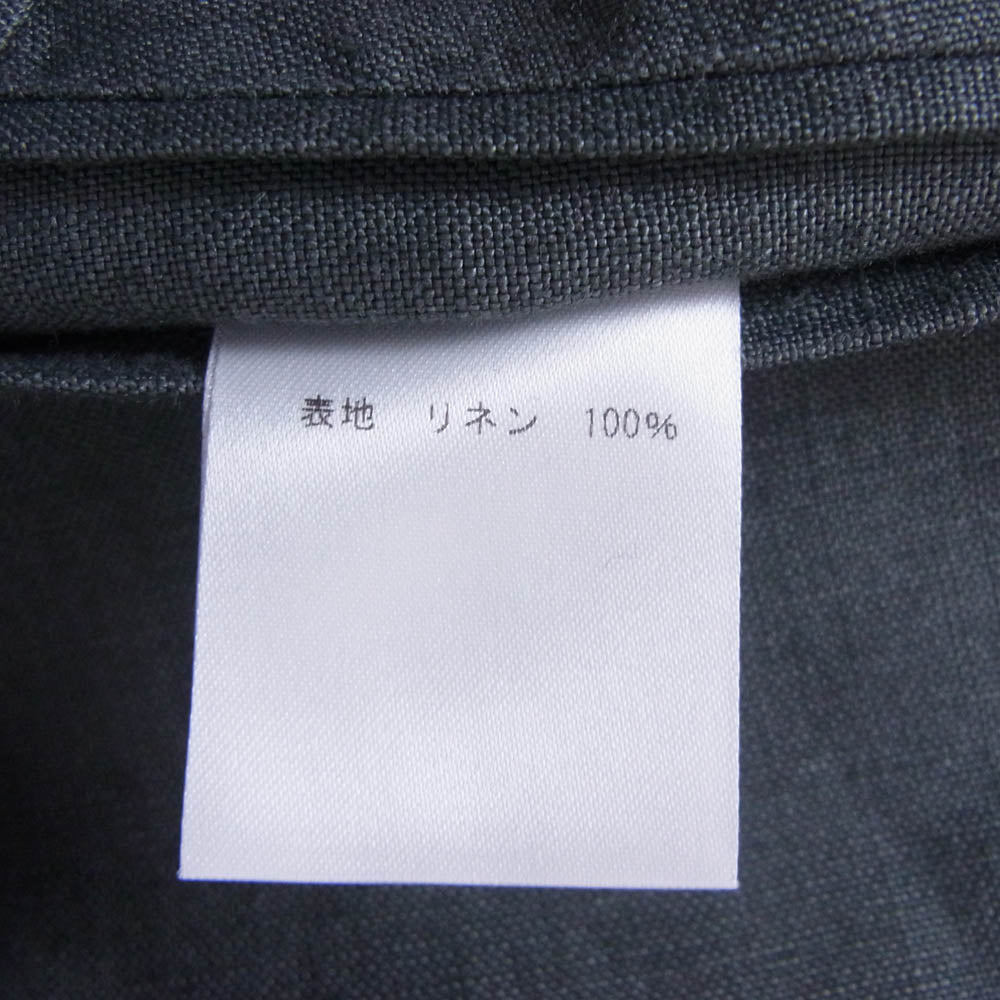 五十嵐トラウザーズ リネン タック パンツ スラックス グレー系 不明【中古】