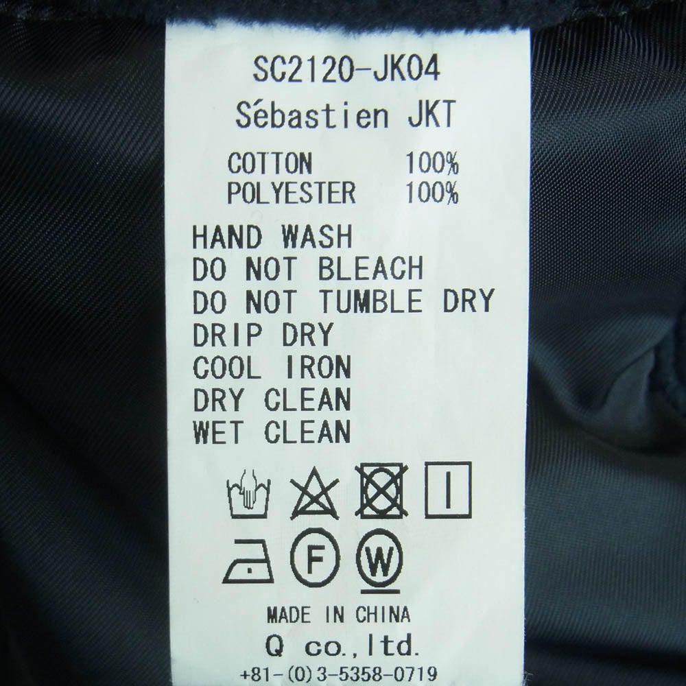 SON OF THE CHEESE サノバチーズ SC2120-JK04 Sebastien JKT コーデュロイ ジャケット ダークネイビー系 M【中古】