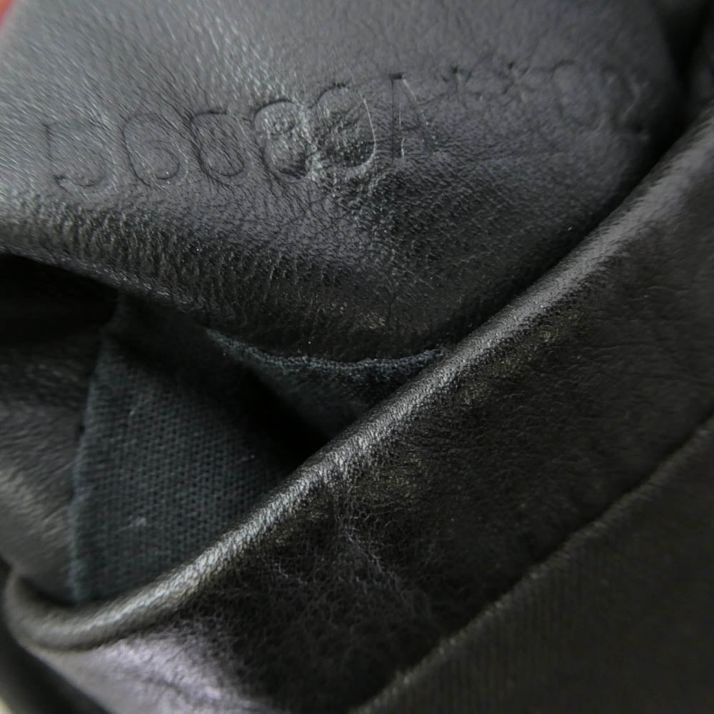 VANSON バンソン USA製 レザー パデッド ダブル ライダース ジャケット ブラック系 40【中古】