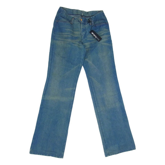 DIESEL ディーゼル イタリア製 DIESEL style lab RODEO-STAR W28 フレア デニムパンツ インディゴブルー系 28【中古】
