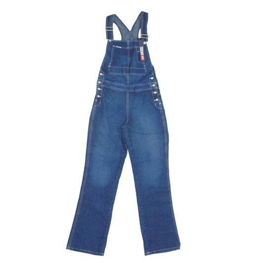DIESEL ディーゼル デニム オーバーオール インディゴブルー系 S【中古】