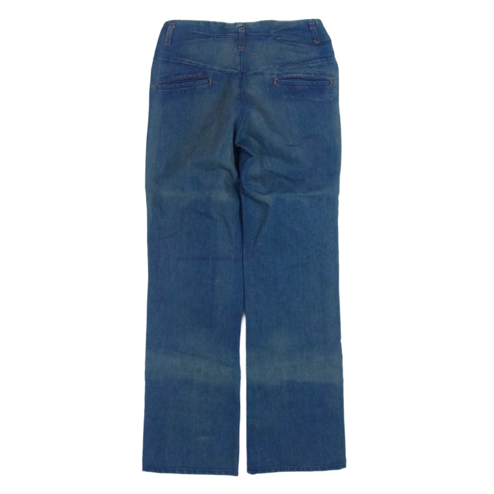 DIESEL ディーゼル イタリア製 DIESEL style lab RODEO-STAR W28 フレア デニムパンツ ブルー系 28【中古】